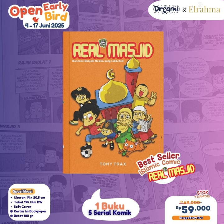 PO BUKU REAL MASJID BY DREAMI
