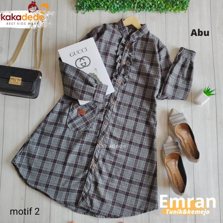 EMRAN TUNIK FLANEL MOTIF 2