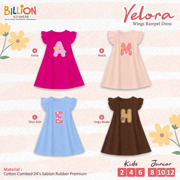 PO DRESS VELORA BY BILLION