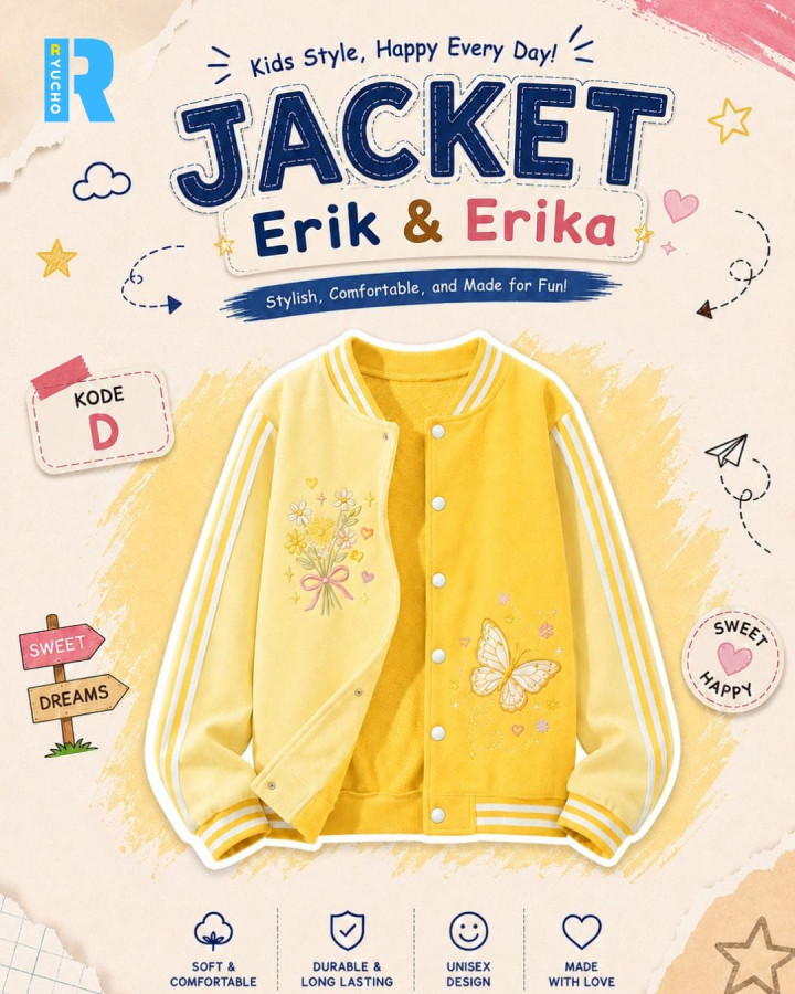 PO JACKET ERIK & ERIKA BY RYUCO