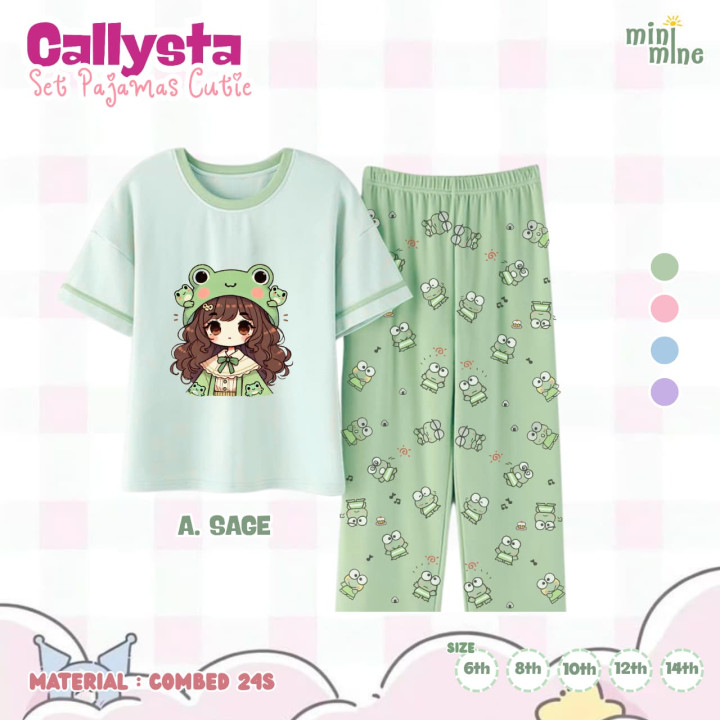 CALLYSTA SET PAJAMAS CUTIE BY MINI MINE