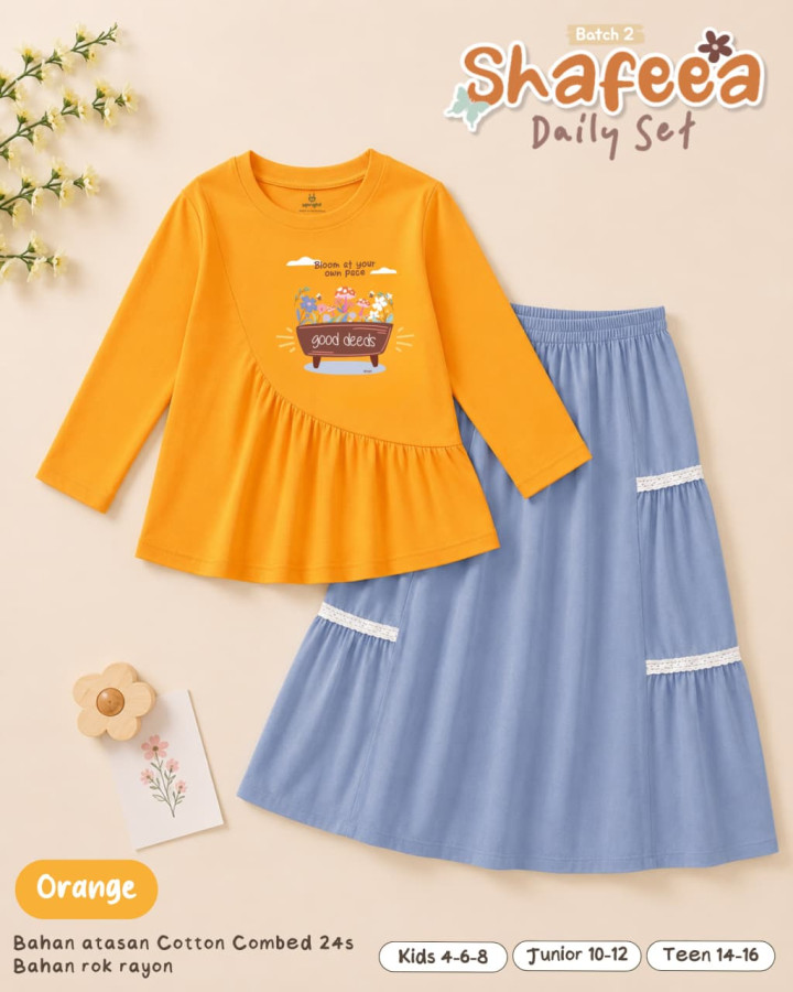 PO SHAFEEA DAILY SET BATCH 2 BY UPRIGHT