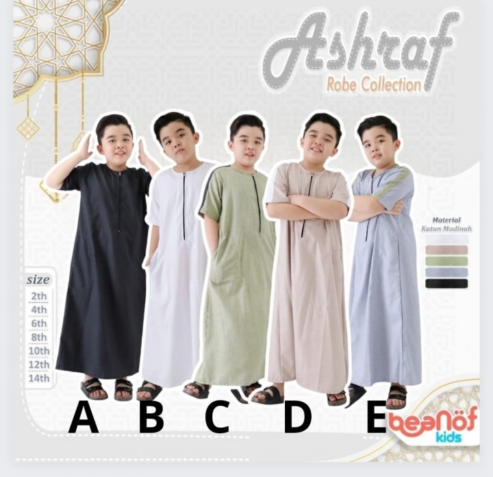 JUBAH GAMIS ASHRAF BY BEANOFKIDS