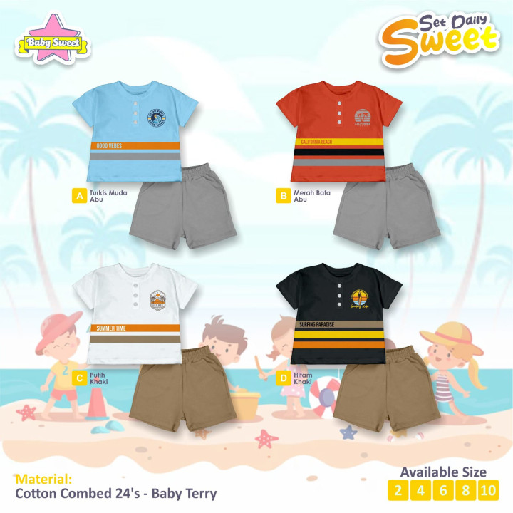 PO SET DAILY SWEET BY BABY SWEET