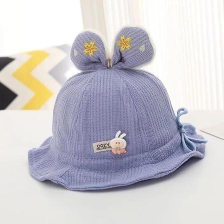 FAST PO COZY BUNNY 3D BUCKET HAT