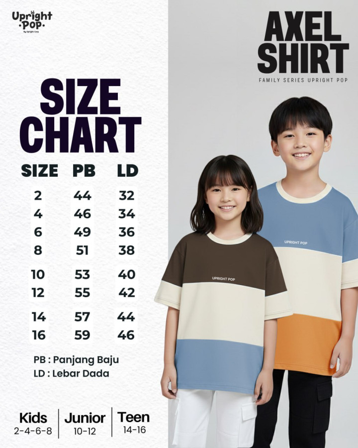 PO BATCH 2 AXEL SHIRT (LENGAN PANJANG) (COWOK) BY UPRIGHT POP