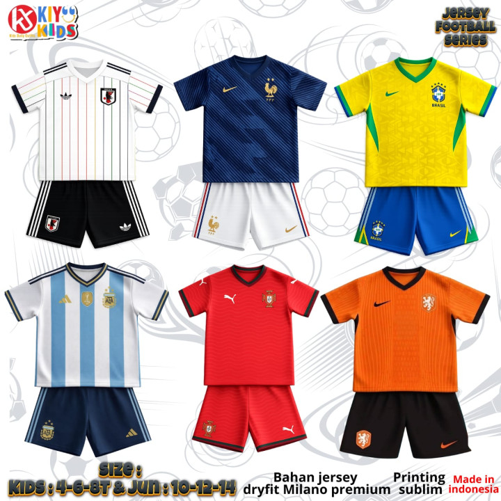 PO JERSEY WORLD CUP SERIES BY KIYO KIDS