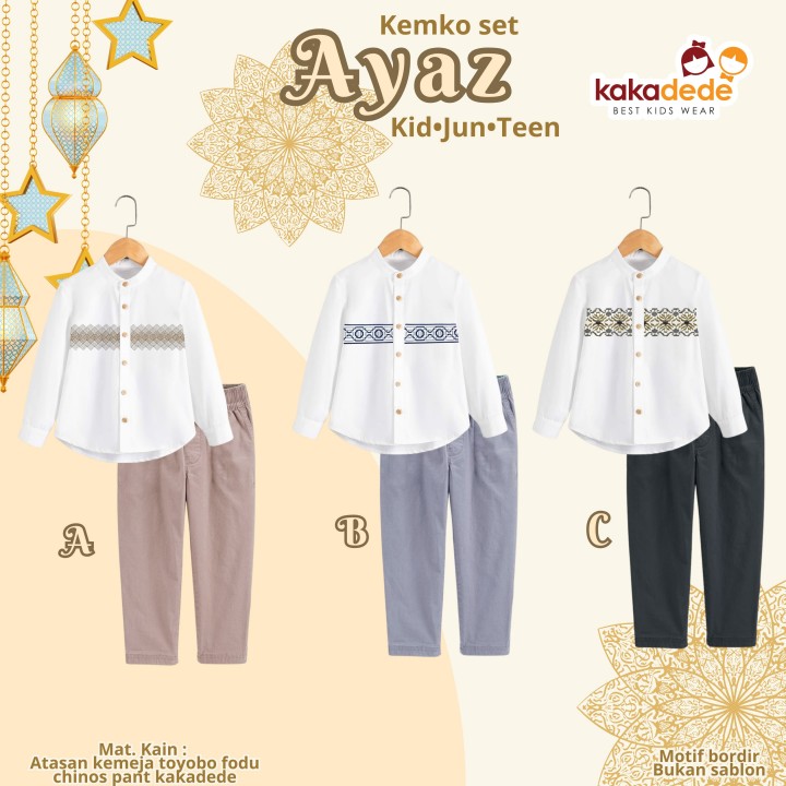 PO KEMKO SET AYAZ (KIDS) BY KAKADEDE