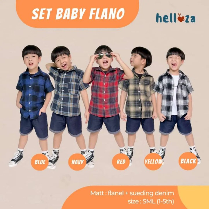 SET BABY FLANO BY HELLOZA