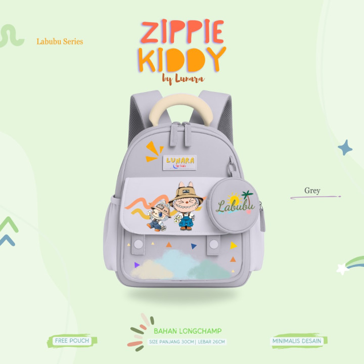 PO ZIPPIE KIDDY BACKPACK BY LUNARA