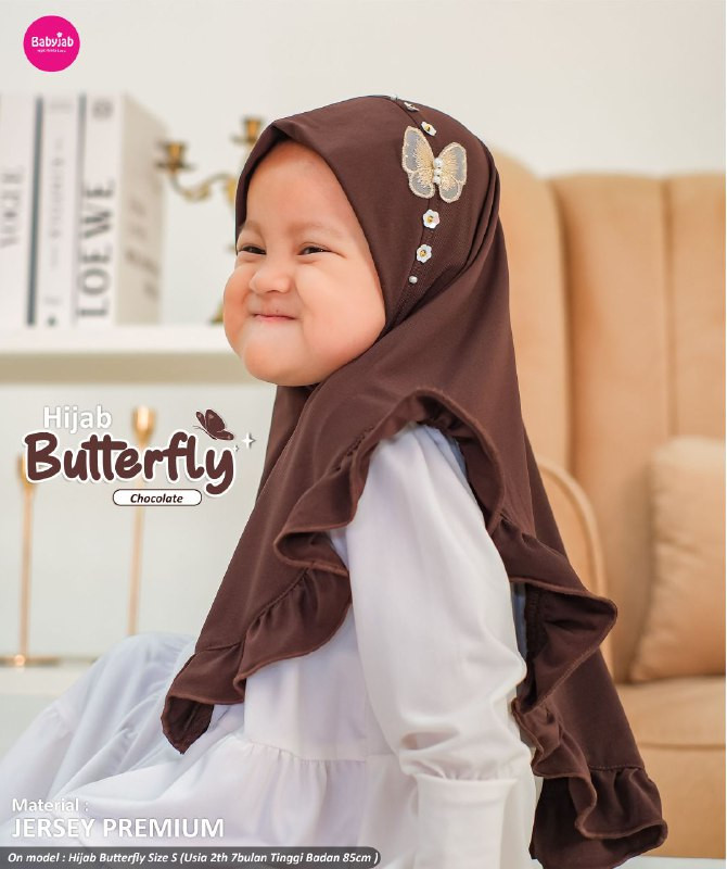 PO HIIJAB BUTTERFLY BY BABYJAB 2025