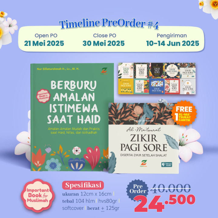 PO BUKU BERBURU AMALAN ISTIMEWA SAAT HAID BY ZIYADBOOKS