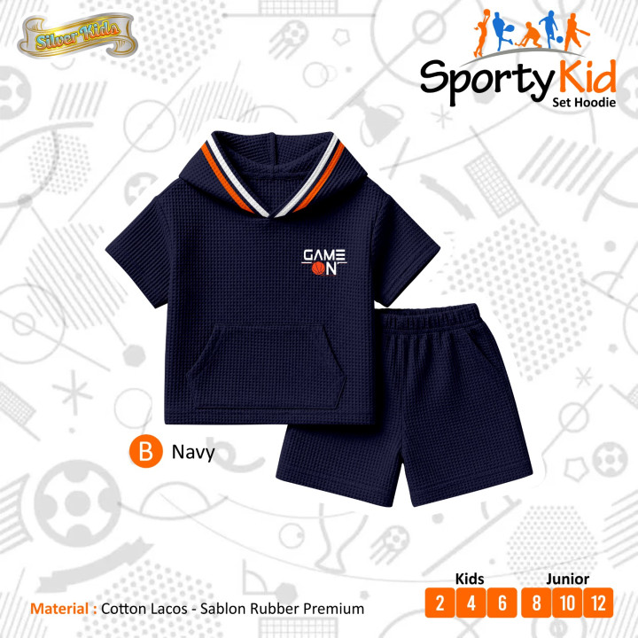 PO SET HOODIE SPORTY KIDS BOY BY SILVERKIDS