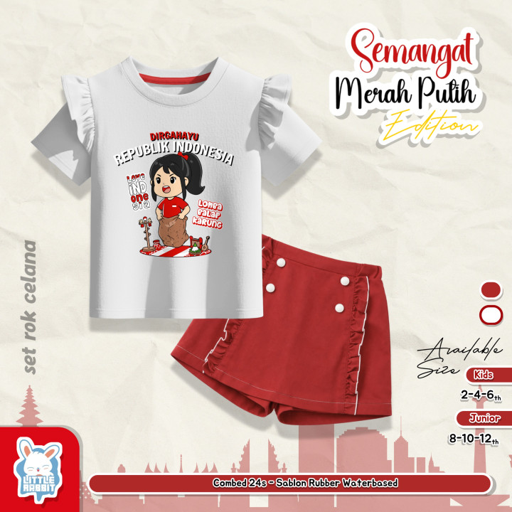 PO LITTLE RABBIT - SEMANGAT MERAH PUTIH EDITION