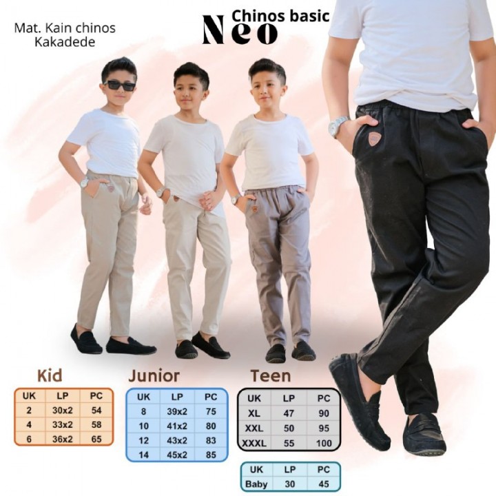 PO CHINOS BASIC NEO BY KAKADEDE