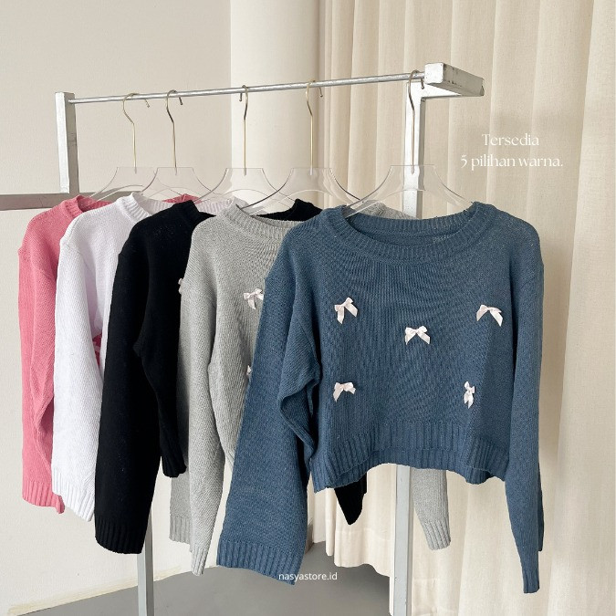 FAST PO HANASA KNIT SWEATER