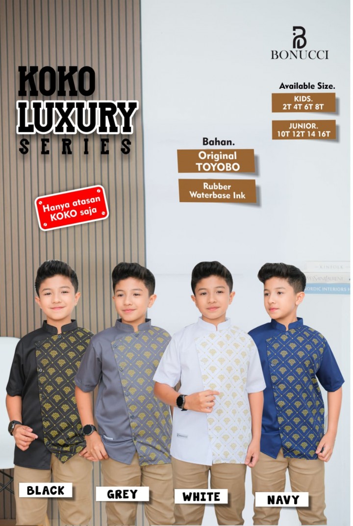 PO KOKO LUXURY SERIES (KIDS) BY BONUCCI