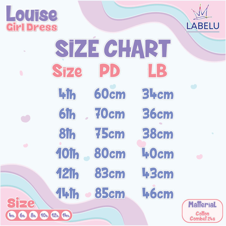 PO LOUISE GIRL DRESS BY LABELU
