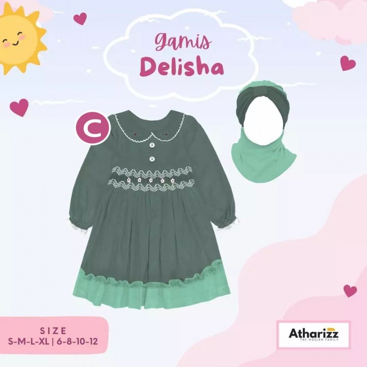 GAMIS DELISHA BY ATHARIZZ
