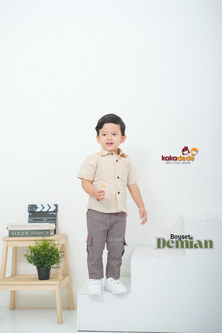 PO BOY SET DEMIAN KIDS BY KAKADEDE