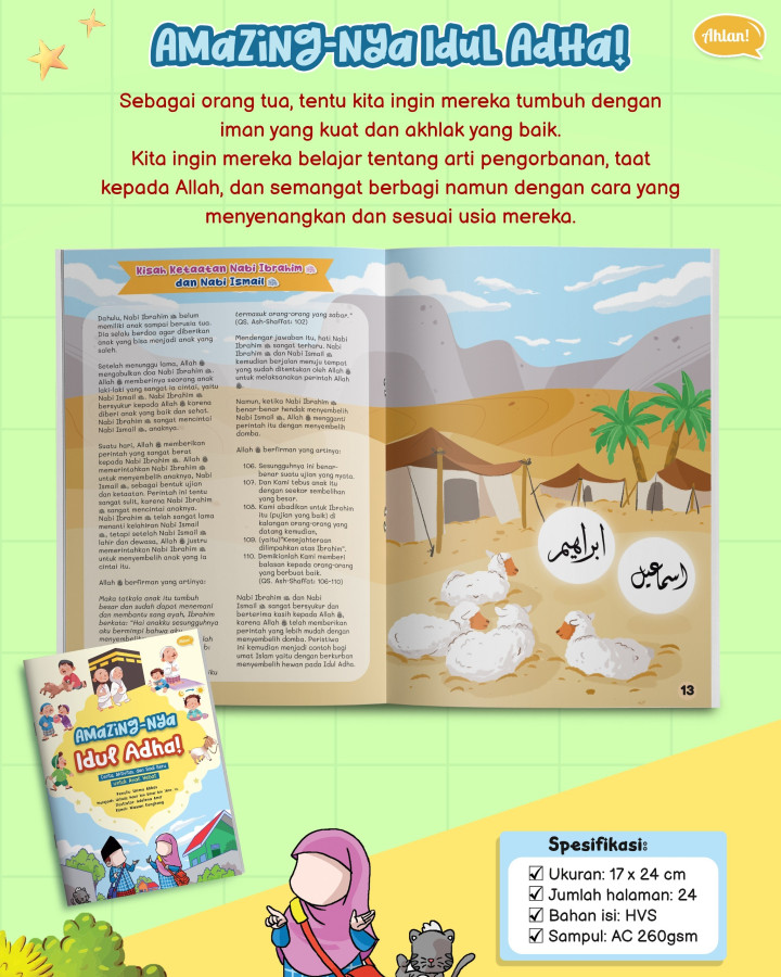 PO BUKU AMAZINGNYA IDUL ADHA