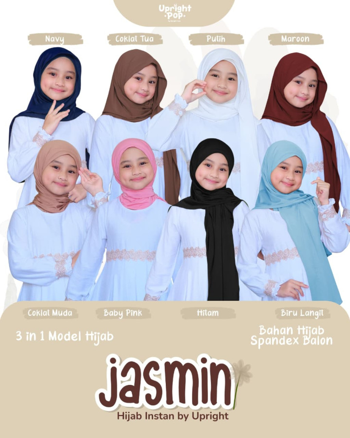 PO JASMIN HIJAB INSTAN BY UPRIGHT POP