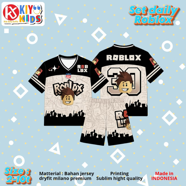 PO JERSEY SET DAILY ROBLOX BY KIYO KIDS