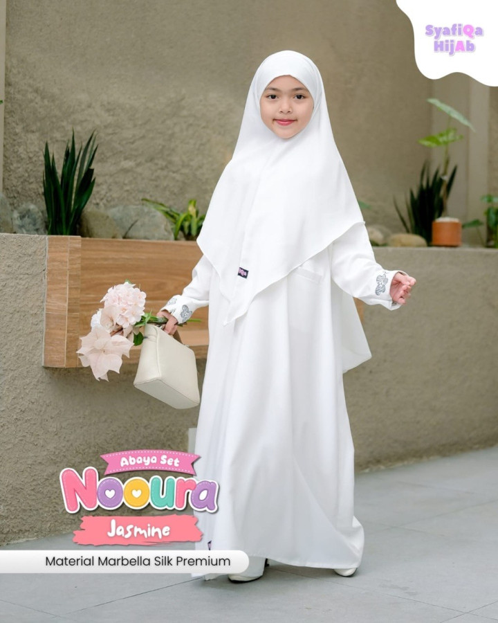 PO ABAYA SET NOURA BY SYAFIQA HIJAB