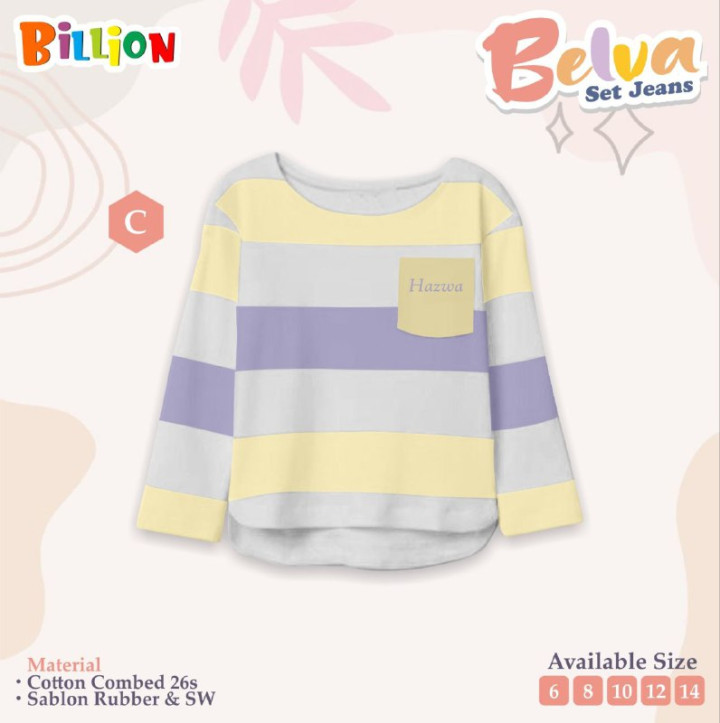 PO TSHIRT BELVA BY BILLION