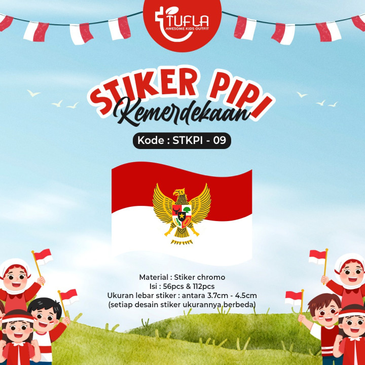 FAST PO STIKER PIPI KEMERDEKAAN