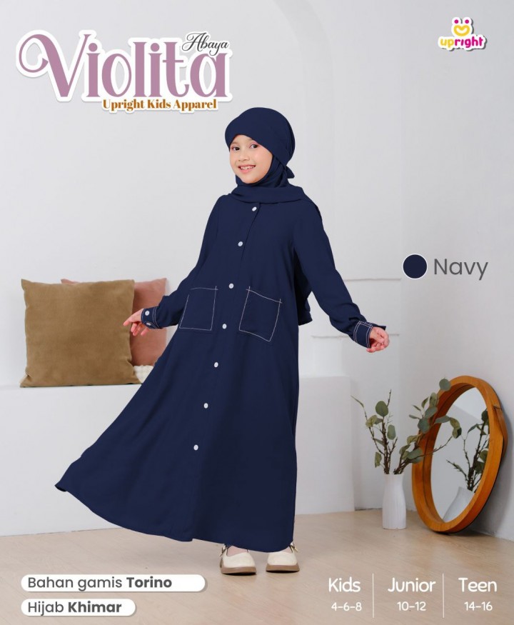 PO ABAYA VIOLITA BY UPRIGHT KIDS APPAREL