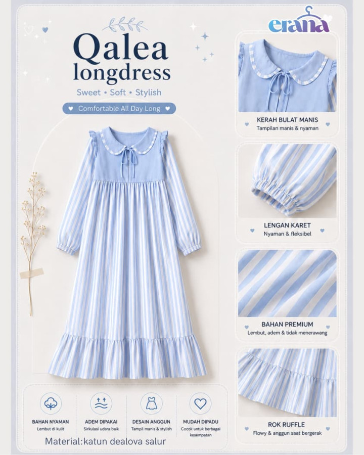 PO QALEA LONGDRESS BY ERENA