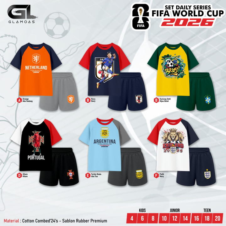 PO SET DAILY FIFA WORLD CUP 2026