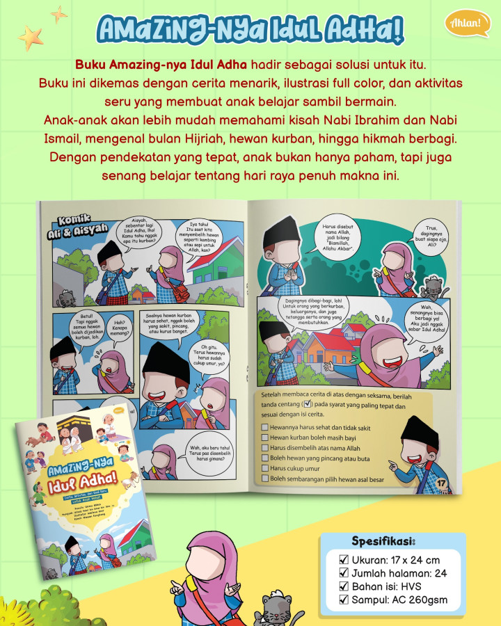 PO BUKU AMAZINGNYA IDUL ADHA