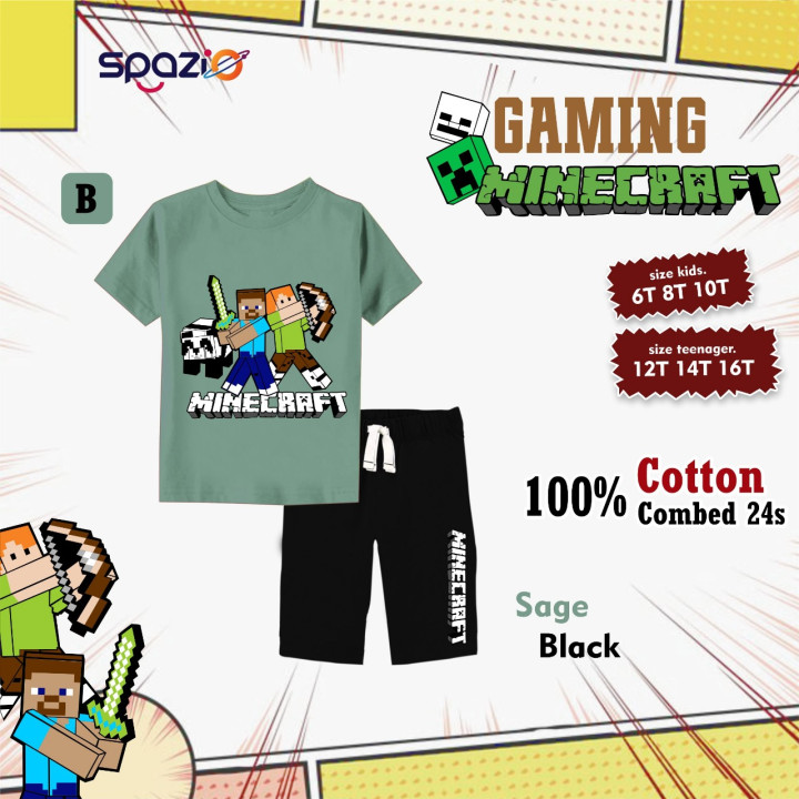 PO SETELAN GAMING MINECRAFT BY SPAZIO