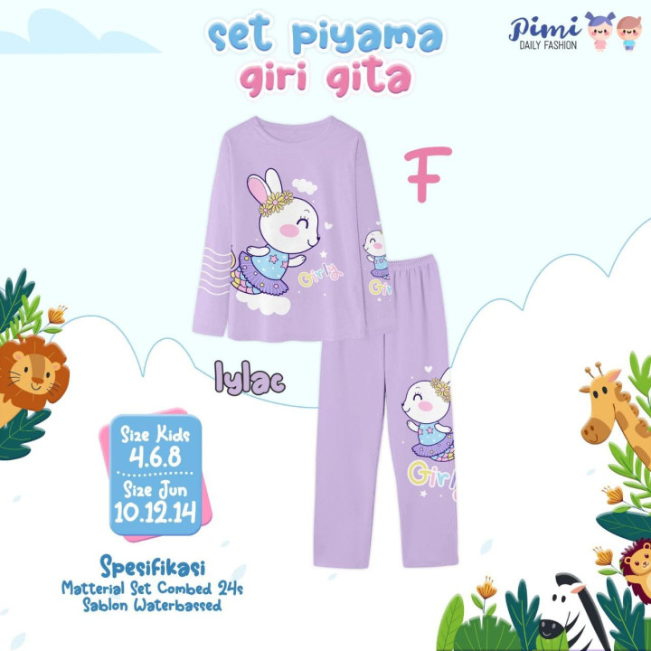 PO SET PIYAMA GIRI & GITA BY PIMI