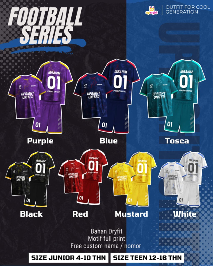 PO FOOTBALL SERIES BY UPRIGHT KIDS APPAREL