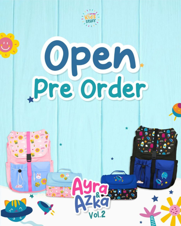 PO AYRA  AZKA VOL 2 BY UPRIGHT KIDS STUFF (3IN1)