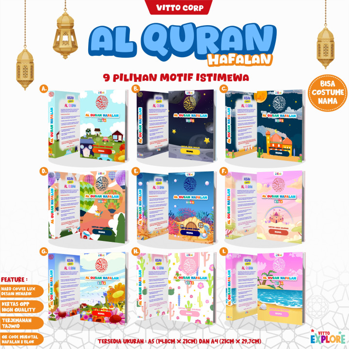 PO AL QURAN COSTUME NAMA BY VITTO