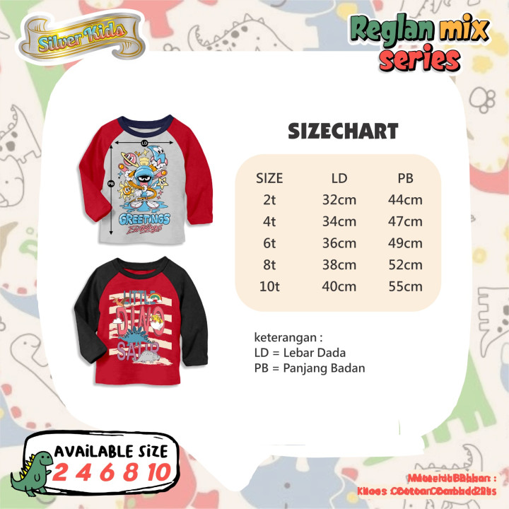 PO T-SHIRT REGLAN MIX SERIES