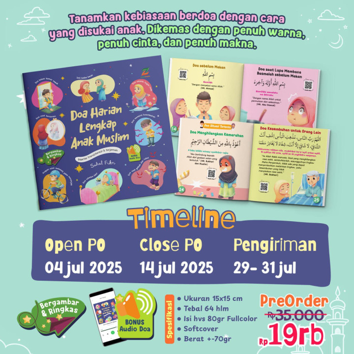 PO BUKU DOA HARIAN LENGKAP ANAK MUSLIM