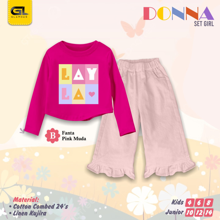PO DONNA SET GIRL BY GLAMOAS