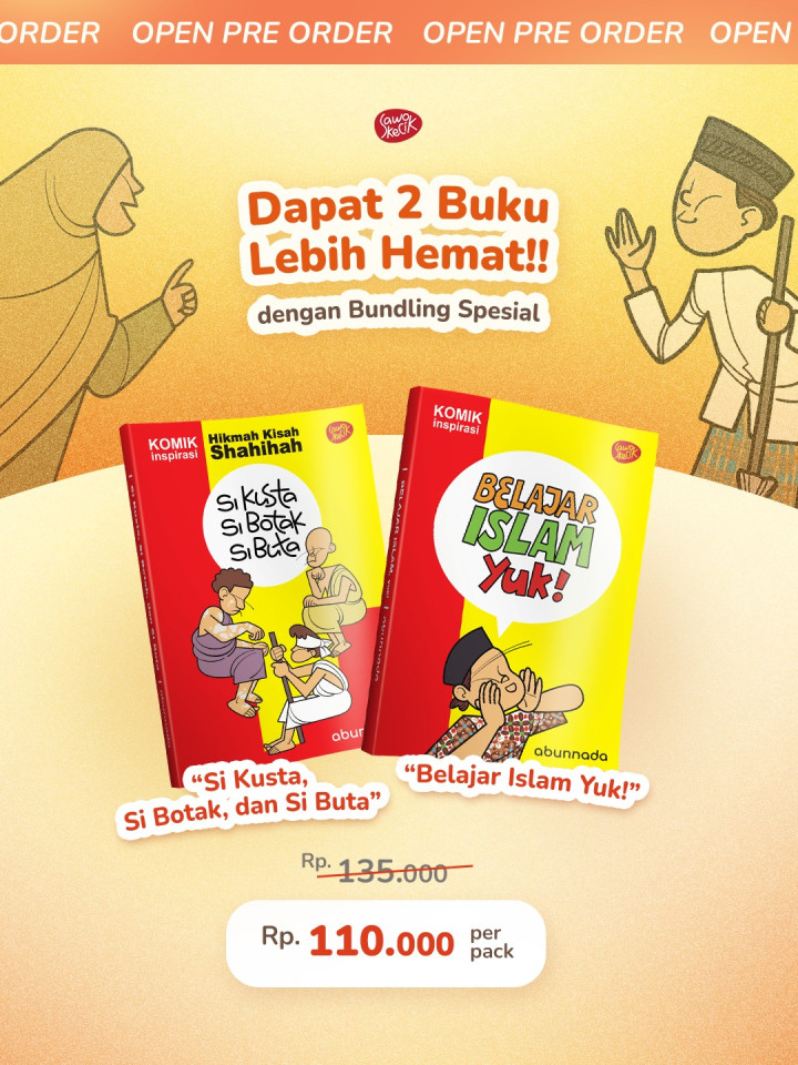 PO PUSTAKA SAWO KECIK, KOMIK INSPIRASI ANAK KARYA ABUNNADA