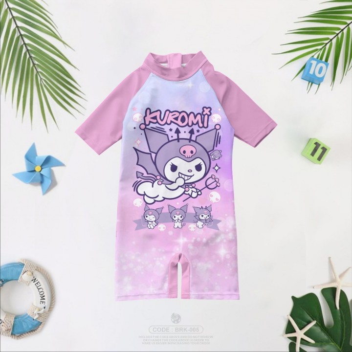 FAST PO LOLLY DIVING BAJU RENANG - KUROMI SERIES