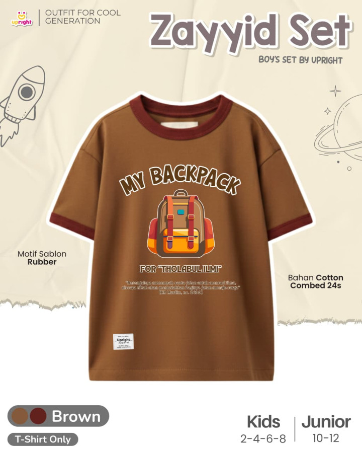 PO ZAYYID SHIRT BY UPRIGHT KIDS