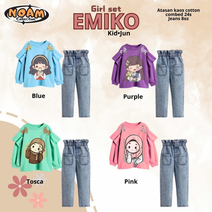 PO EMIKO SET (KIDS) BY NOAM