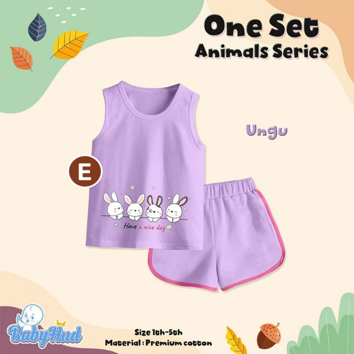 ONE SET ANIMAL SERIES BABY BY BABY HUD