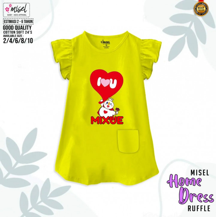 MISEL HOME DRESS RUFFLE