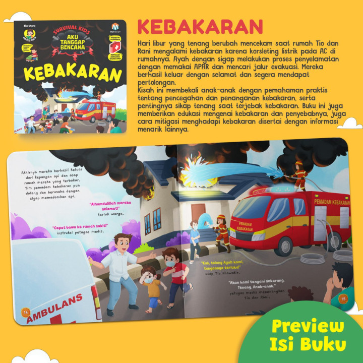 PO BUKU SURVIVAL KIDS AKU TANGGAP BENCANA BY ZIYAD