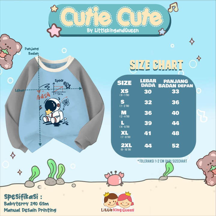 PO CUTIE CUTE BY LITTLE KING QUEEN